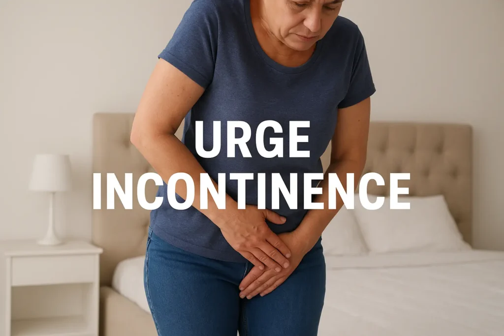 how to manage urge incontinence Canary Wharf symptoms