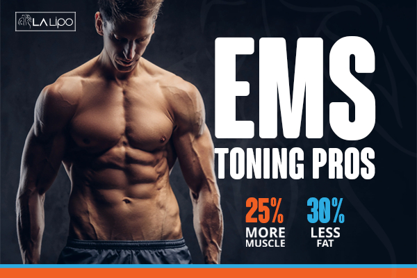 Benefits of LA-EMS Body toning treatment to improve your core strength Canary Wharf