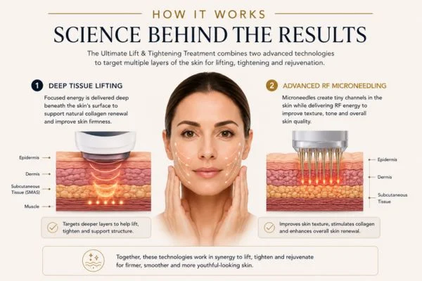 Why choose The ultimate skin tighten treatment Canary Wharf