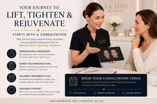 Tailored treatment - the ultimate lift and tighten treatment Canary Wharf